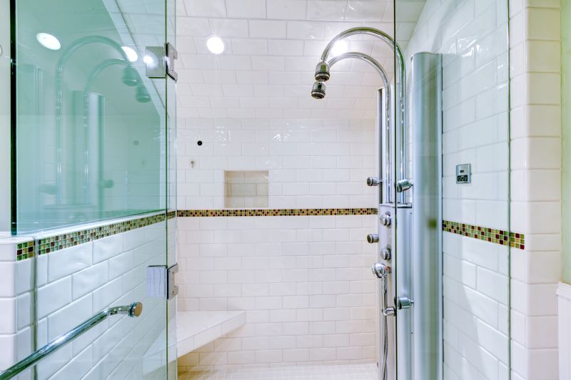 Decorative Tile Shower