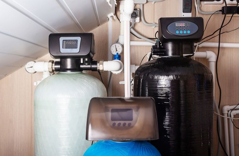 Water Softener System in a Home Setting